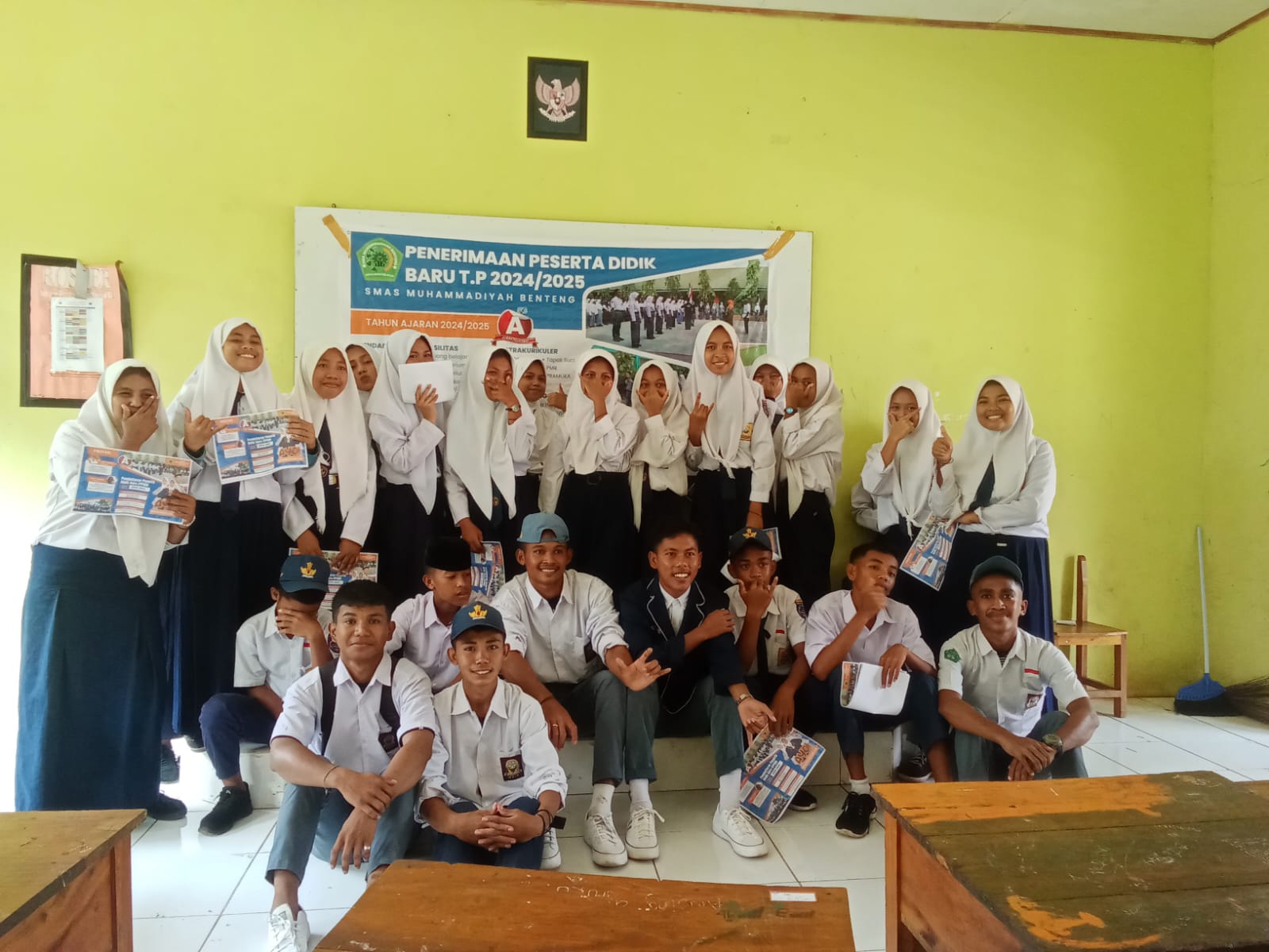 Pendaftaran siswa baru sma muhammadiyah benteng telah di buka!!!